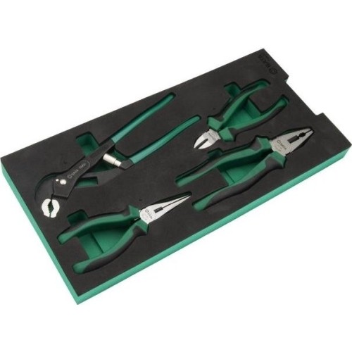 Tray. Pliers set 4pcs