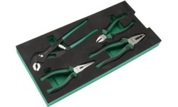 Tray. Pliers set 4pcs
