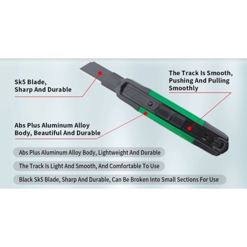 Aluminium alloy knife 18mm