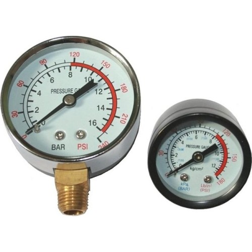 Pressure gauge. Spare part - Ø60mm, 0-8bar