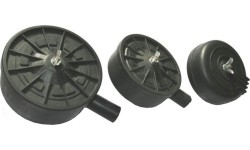 Air filter for compressor. Spare part - Ø130mm, sriegis G3/4"