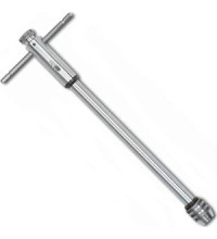 Tap wrench with ratchet. Long - M3 - M8