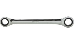 Double box ratcheting wrench - 8 x 10mm L128mm