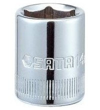 1/4" Galvutė 6-kampė - 8mm