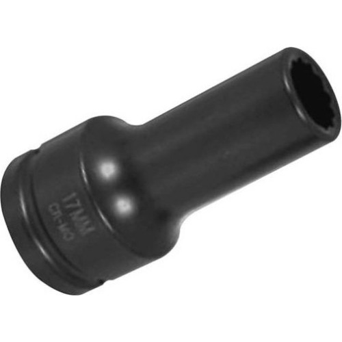 Prailginta smūginė galvutė 3/4" 12-kampė - 3/4'' x 19mm