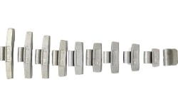 Svareliai balansavimui kalami plieniniams ratlankiams (100vnt) - 10 g