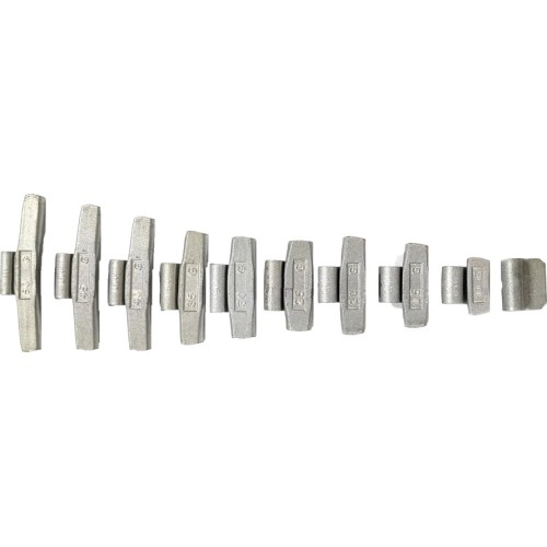 Clip-on weights for steel rim (100pcs) - 50 g