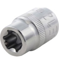 3/8" Galvutė E-TORX - E4