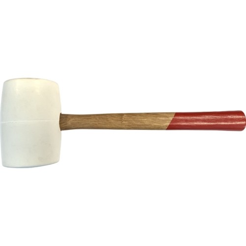 Rubber mallet - 0.5kg, Ø 65mm, L330mm