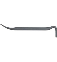 Crow bar with nail groove, square - 600x25x19mm