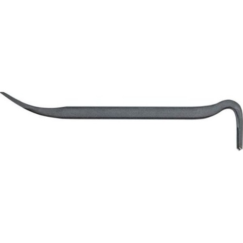 Crow bar with nail groove, square - 600x25x19mm