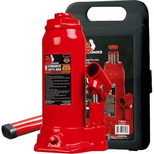 Hydraulic welded bottle jack with plastic box - 3.0t, Hmin/max-188/363mm
