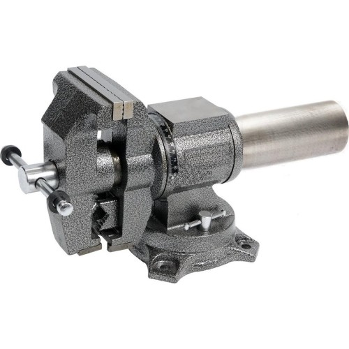 Multi-function swivel base bench vice - Lūpų plotis 100mm. Svoris 10kg