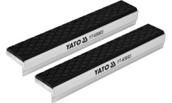 Soft vice jaws aluminium 2pcs - 125x30x10mm