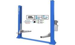 Hidraulinis dviejų kolonų keltuvas su mechaniniais fiksatoriais (su prailg. letenomis) 4t - 4.0t, 380V