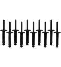 Plastic rivets 10pcs - 6.6 x 17.2 mm