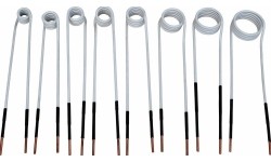 Induction coil (side) white - 19/220mm M8