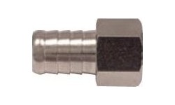 Adapter from internal thread - 1/8" - 8mm