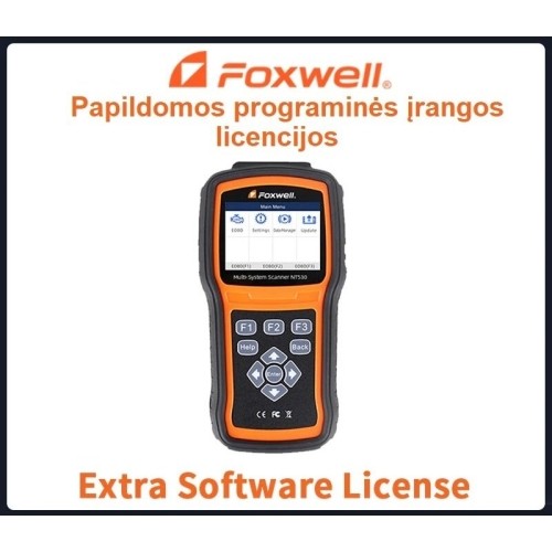 Foxwell NT530 additional software - Saab