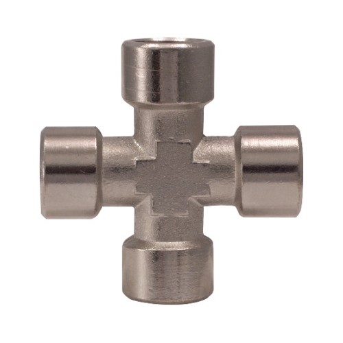 '+' type connector F. Internal thread 4-way - 1/2"