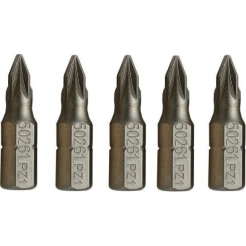 Antgalis PZ 1/4" (6.3mm), 5vnt. - PZ 3 x 25mm