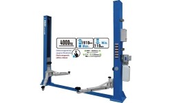 Hidraulinis 2 kolonų keltuvas su elektromag. fiksavimu, (3 pakopų letenos) 4.0t - 4.0t, 380V