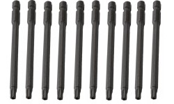 Antgalis smūginis TORX su kiauryme 1/4" (6.3mm), 10vnt. - T20 x 100mm