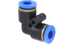 L-type quick push-in connector - 6 x 6mm