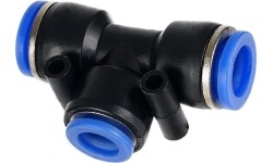 T-type quick push-in connector - 10 x 10 x 10mm