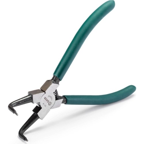 Circlip pliers. Internal. Bent - 9", L225mm