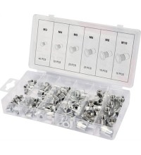 Kniedės srieginės M3-M10 150vnt. (Aliuminės)