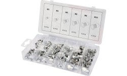 Kniedės srieginės M3-M10 150vnt. (Aliuminės)