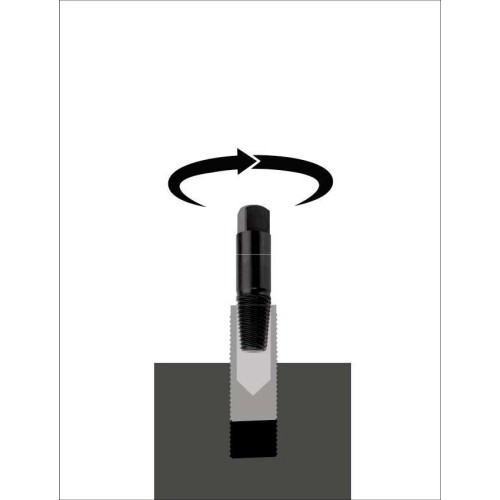 Užlūžusių varžtų išsukėjas 8vnt. RENNSTEIG