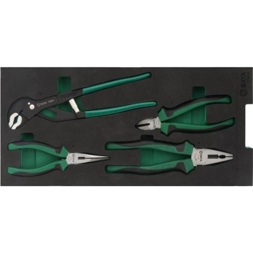 Tray. Pliers set 4pcs