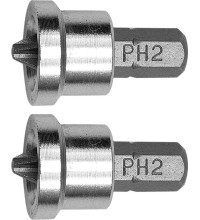 Antgalis PHILLIPS 1/4" (6.3mm) 25mmL su ribotuvu gipsui 2vnt.