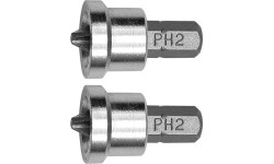 Antgalis PHILLIPS 1/4" (6.3mm) 25mmL su ribotuvu gipsui 2vnt.