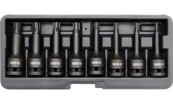 1/2" Dr. Deep bit socket impact set (RIBE) 8pcs.