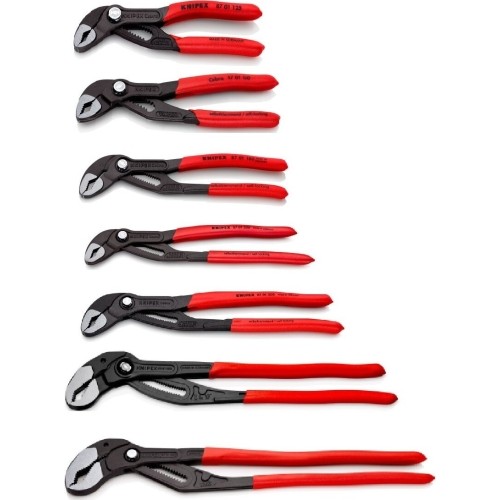 Santechninės replės KNIPEX Cobra su fiksavimu - L125mm