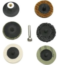 Surface preparation kit (7pcs) 2" 50mm with shank 1/4"