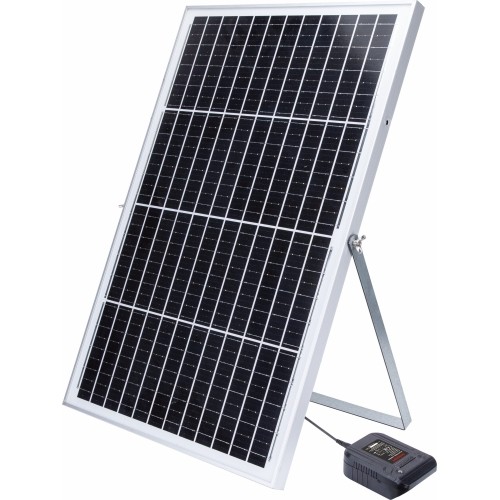 Daugiafunkcinis saulės panelės įkroviklis WORCRAFT akumuliatoriams 50W