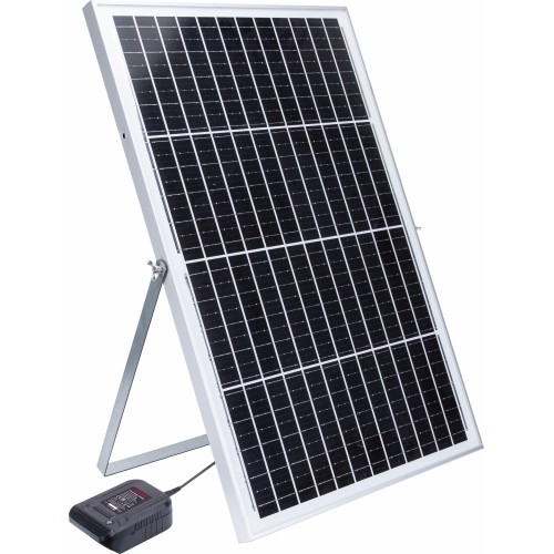 Daugiafunkcinis saulės panelės įkroviklis WORCRAFT akumuliatoriams 50W
