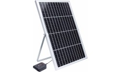 Daugiafunkcinis saulės panelės įkroviklis WORCRAFT akumuliatoriams 50W