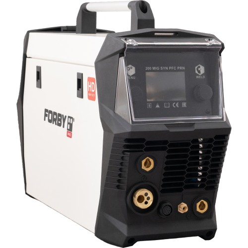 Suvirinimo aparatas FORBY® HD MIGMAN 200 Synergic PFC (pramoninis, tinka generatoriams)