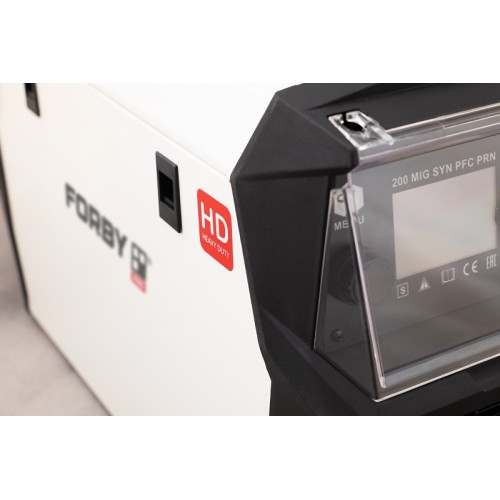 Suvirinimo aparatas FORBY® HD MIGMAN 200 Synergic PFC (pramoninis, tinka generatoriams)