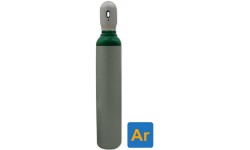 Empty Ar EURO type 8 l cylinder