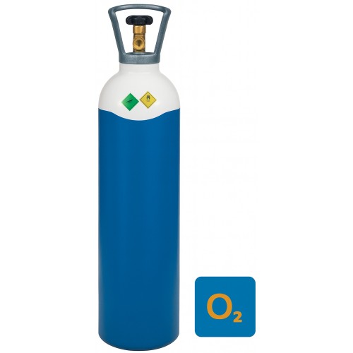 Dujų balionas Gaschema (deguonis O₂) (užpildytas) - 20 l