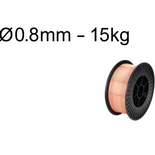 Suvirinimo viela CSJ-50 / ER70S-6 SG2 15kg - 0.8 mm