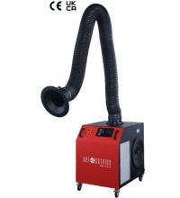 Mobili suvirinimo dūmų valymo sistema AERSERVICE MONO PLUS W3 1,1kW 230V/50Hz - dūmų filtravimo įrenginys + 3 m lanksti ran