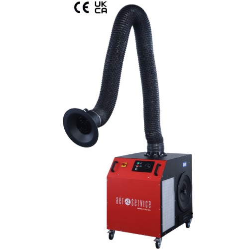 Mobile welding fume purification system AERSERVICE MONO PLUS W3 1.1kW 230V/50Hz - sleeve only, flexible 3m