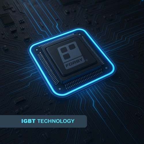 Semi-automatic KIT FORBY® MIG 200ST LED (synergistic) + CO2 cylinder 8l with accessories